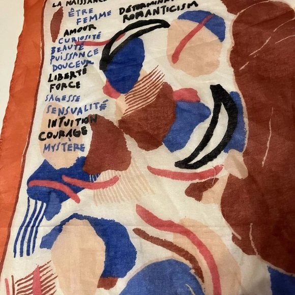 Sezane NWOT Cotton Neckerchief - Picture 6 of 8